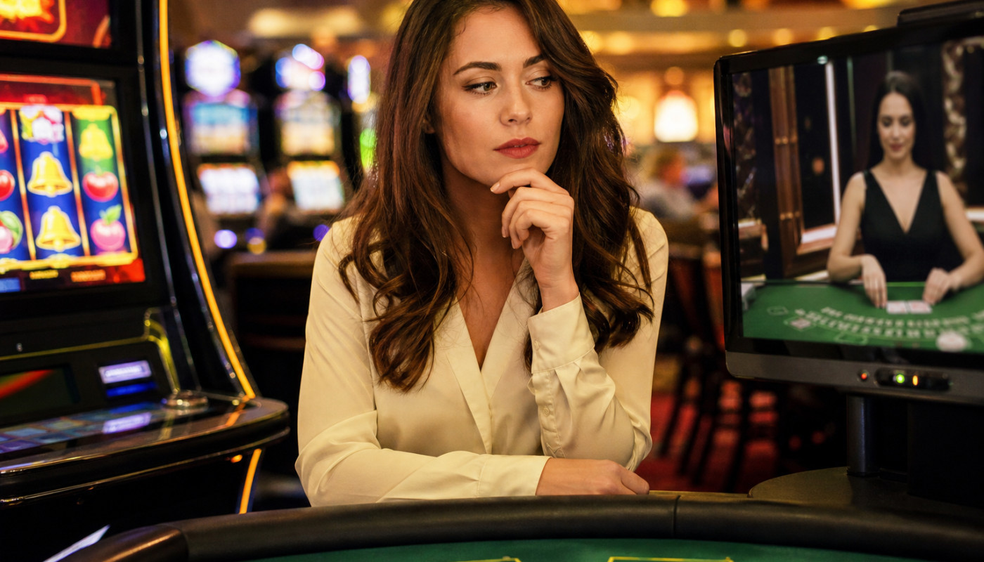 Cómo elegir entre tragamonedas y juegos de casino en vivo